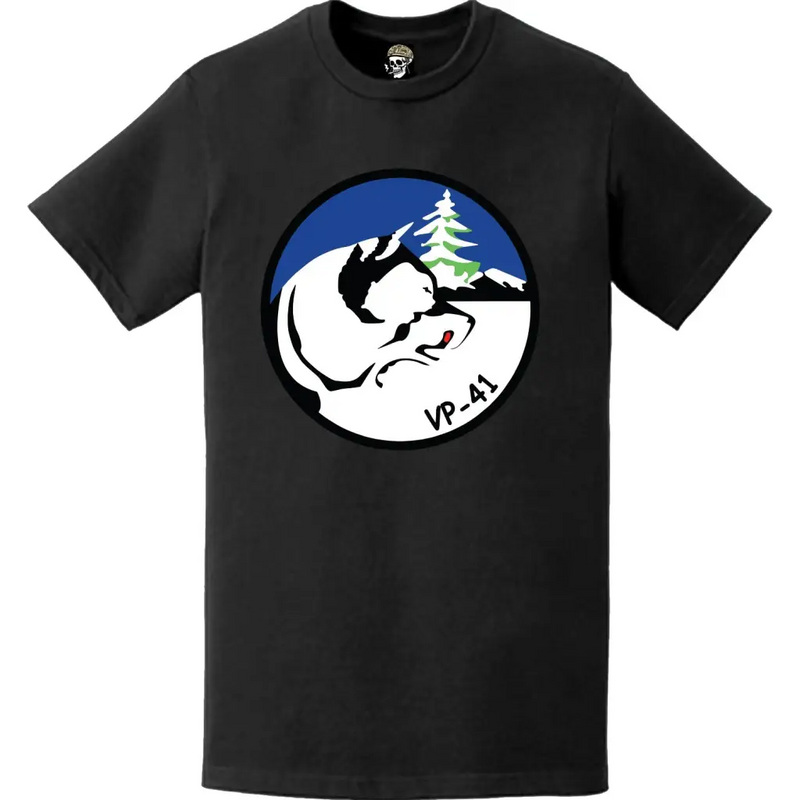 哨戒飛行隊41 (VP-41) パッチ ロゴ デカール エンブレム 胸部Tシャツ