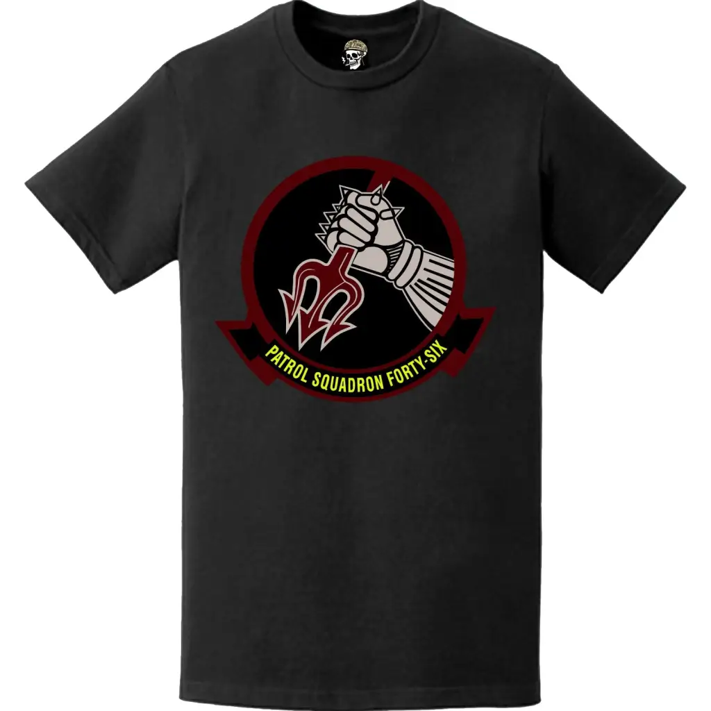 Patrol Squadron 46 (VP-46) Patch Logo Decal Emblem Chest T-Shirt Tactically Acquired   