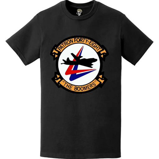Patrol Squadron 48 (VP-48) Patch Logo Decal Emblem Chest T-Shirt Tactically Acquired   