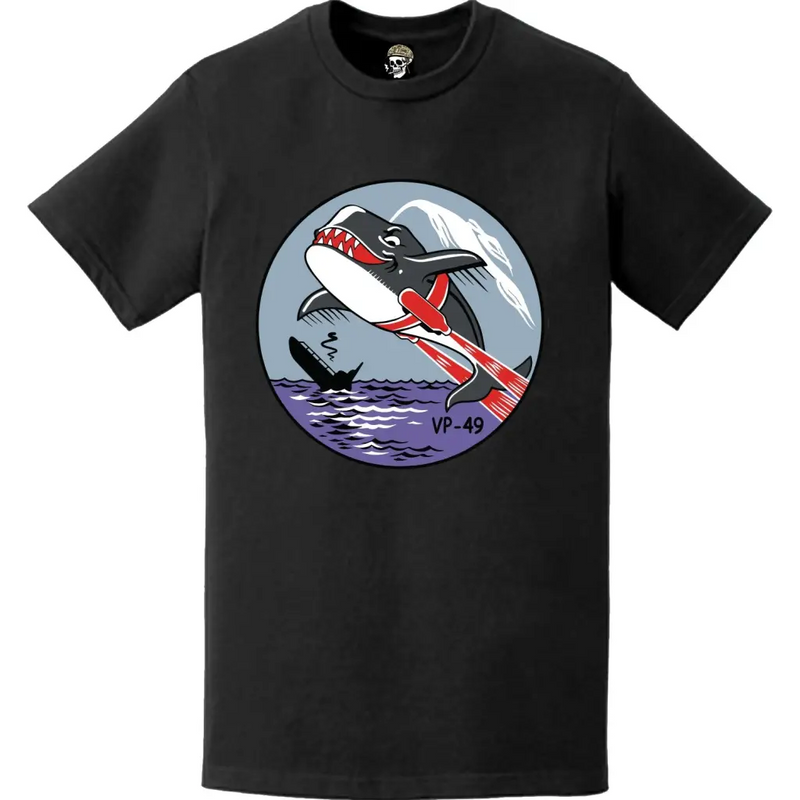 Patrol Squadron 49 (VP-49) Patch Logo Decal Emblem Chest T-Shirt