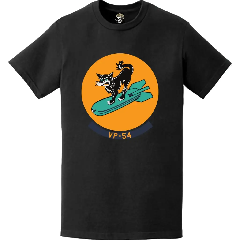 Patrol Squadron 54 (VP-54) U.S. Navy Patch Logo Decal Emblem Chest T-Shirt Tactically Acquired   