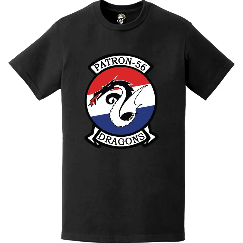第56哨戒飛行隊 (VP-56) パッチロゴデカールエンブレムチェストTシャツ