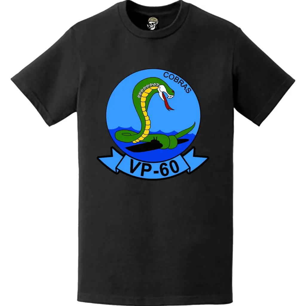 Patrol Squadron 60 (VP-60) U.S. Navy Patch Logo Decal Emblem Chest T-Shirt Tactically Acquired   