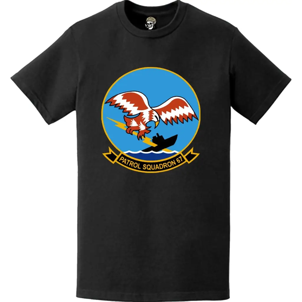 Patrol Squadron 67 (VP-67) Patch Logo Decal Emblem Chest T-Shirt Tactically Acquired   