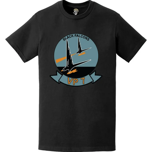 Patrol Squadron 7 (VP-7) Patch Logo Decal Emblem Chest T-Shirt Tactically Acquired   
