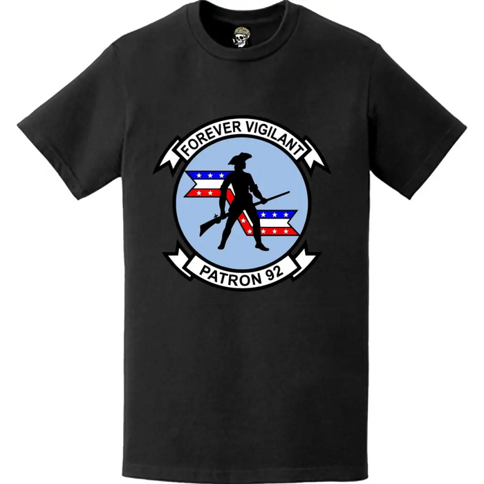 Patrol Squadron 92 (VP-92) Patch Logo Decal Emblem Chest T-Shirt Tactically Acquired   