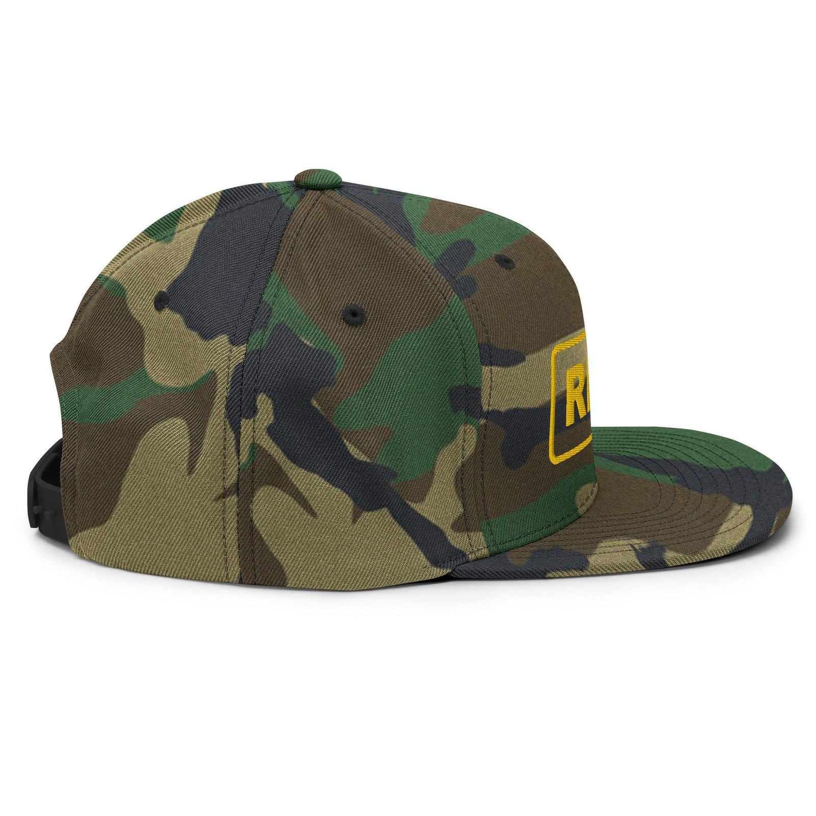Rangers Lead the Way RLTW Embroidered Jungle Camo Snapback Hat Tactically Acquired   