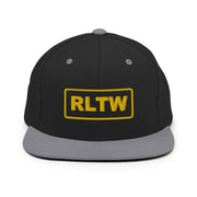 Rangers Lead the Way RLTW Embroidered Snapback Hat Tactically Acquired Black/ Silver  