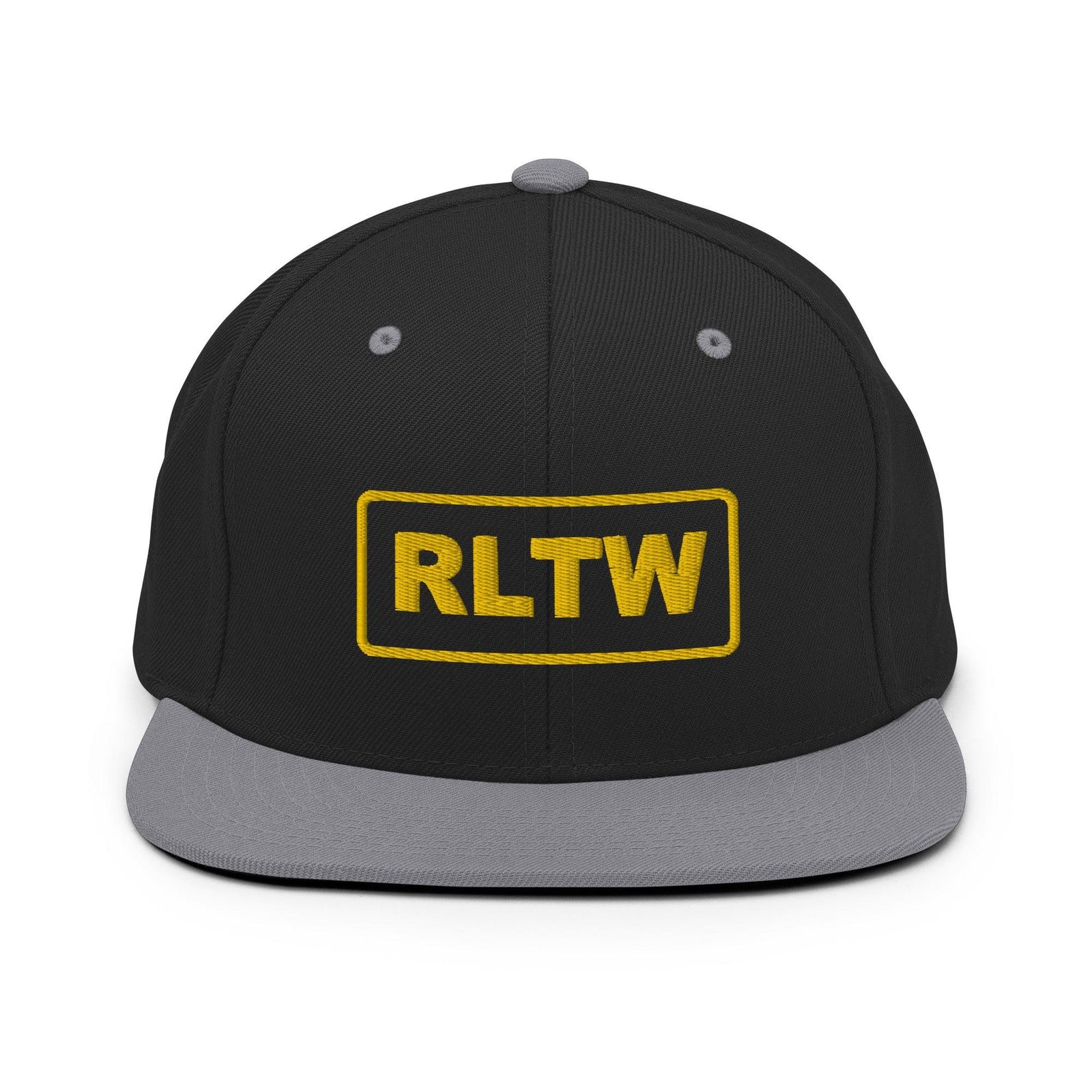 Rangers Lead the Way RLTW Embroidered Snapback Hat Tactically Acquired Black/ Silver  