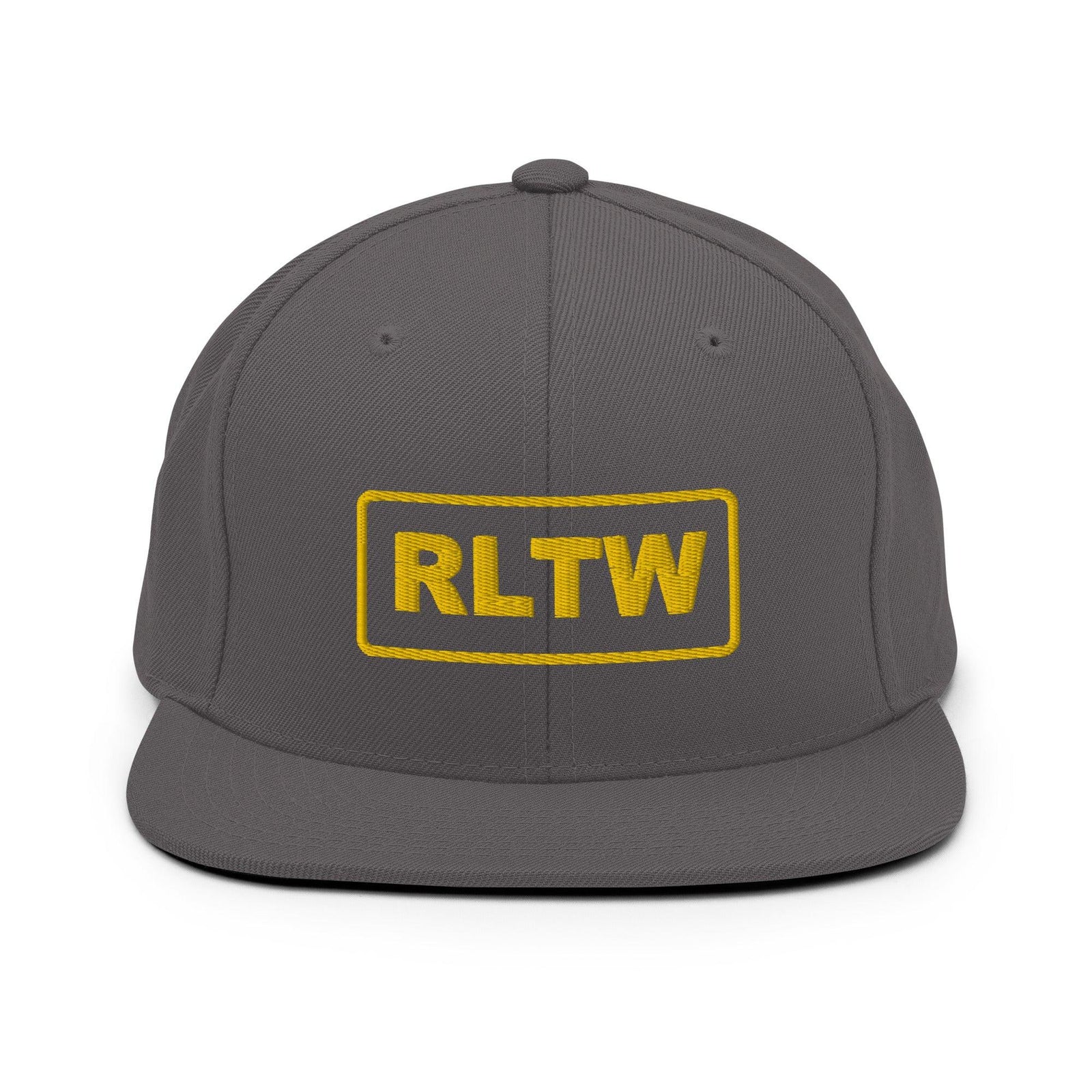 Rangers Lead the Way RLTW Embroidered Snapback Hat Tactically Acquired Dark Grey  