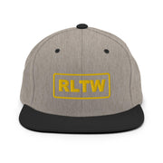 Rangers Lead the Way RLTW Embroidered Snapback Hat Tactically Acquired Heather/Black  
