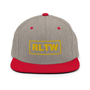 Rangers Lead the Way RLTW Embroidered Snapback Hat Tactically Acquired Heather Grey/ Red  