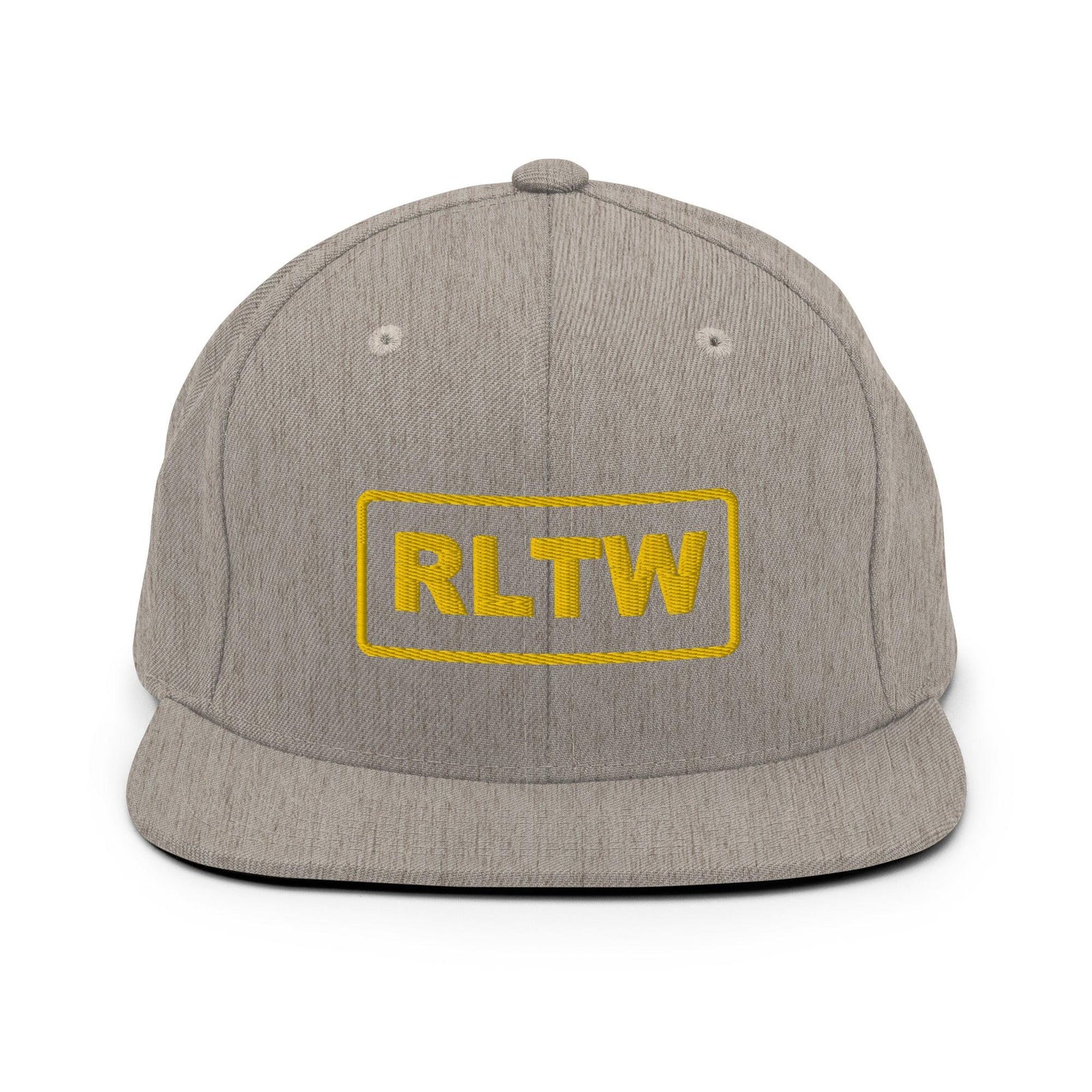 Rangers Lead the Way RLTW Embroidered Snapback Hat Tactically Acquired Heather Grey  