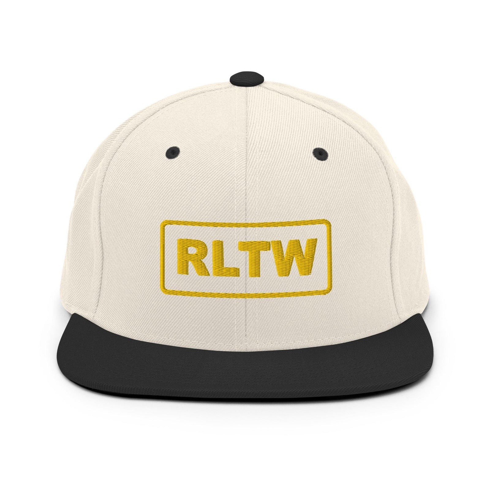 Rangers Lead the Way RLTW Embroidered Snapback Hat Tactically Acquired Natural/ Black  