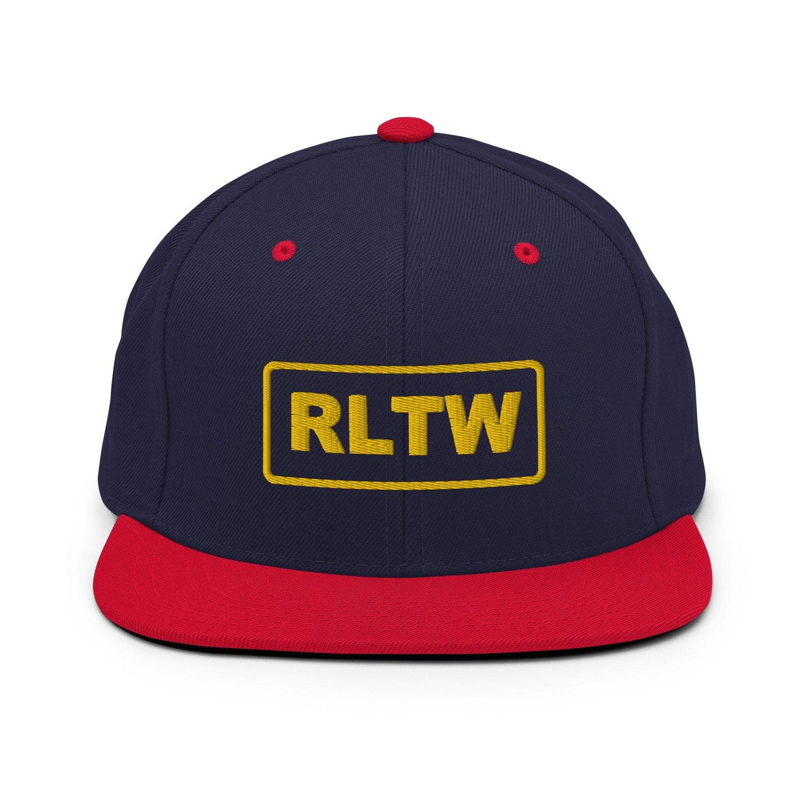 Rangers Lead the Way RLTW Embroidered Snapback Hat Tactically Acquired Navy/ Red  