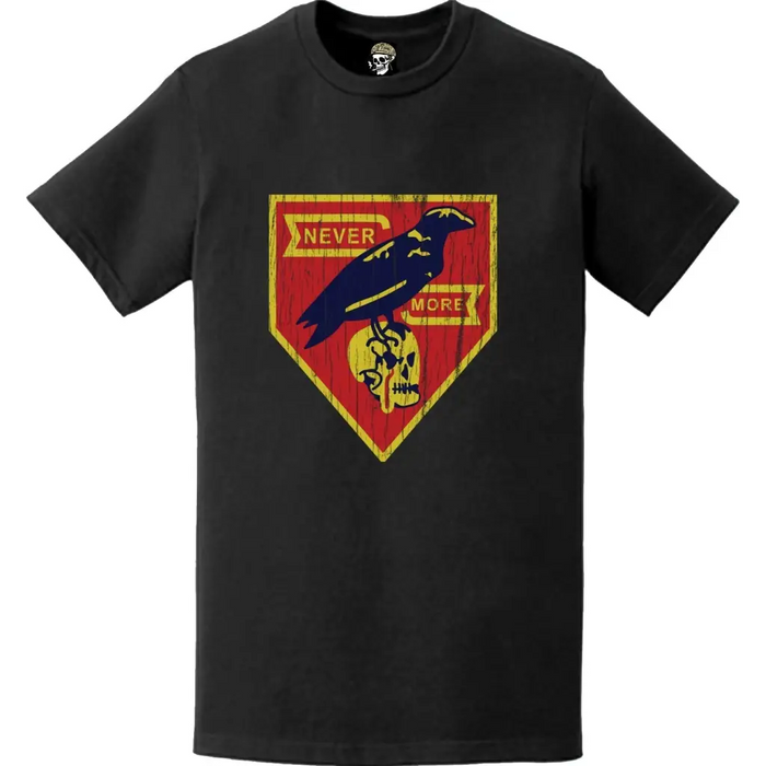 Raven Forward Air Controllers (FACs) Distressed Logo Emblem T-Shirt Tactically Acquired   
