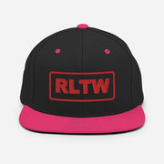 RLTW Rangers Lead the Way Embroidered Snapback Hat Tactically Acquired Black/ Neon Pink  