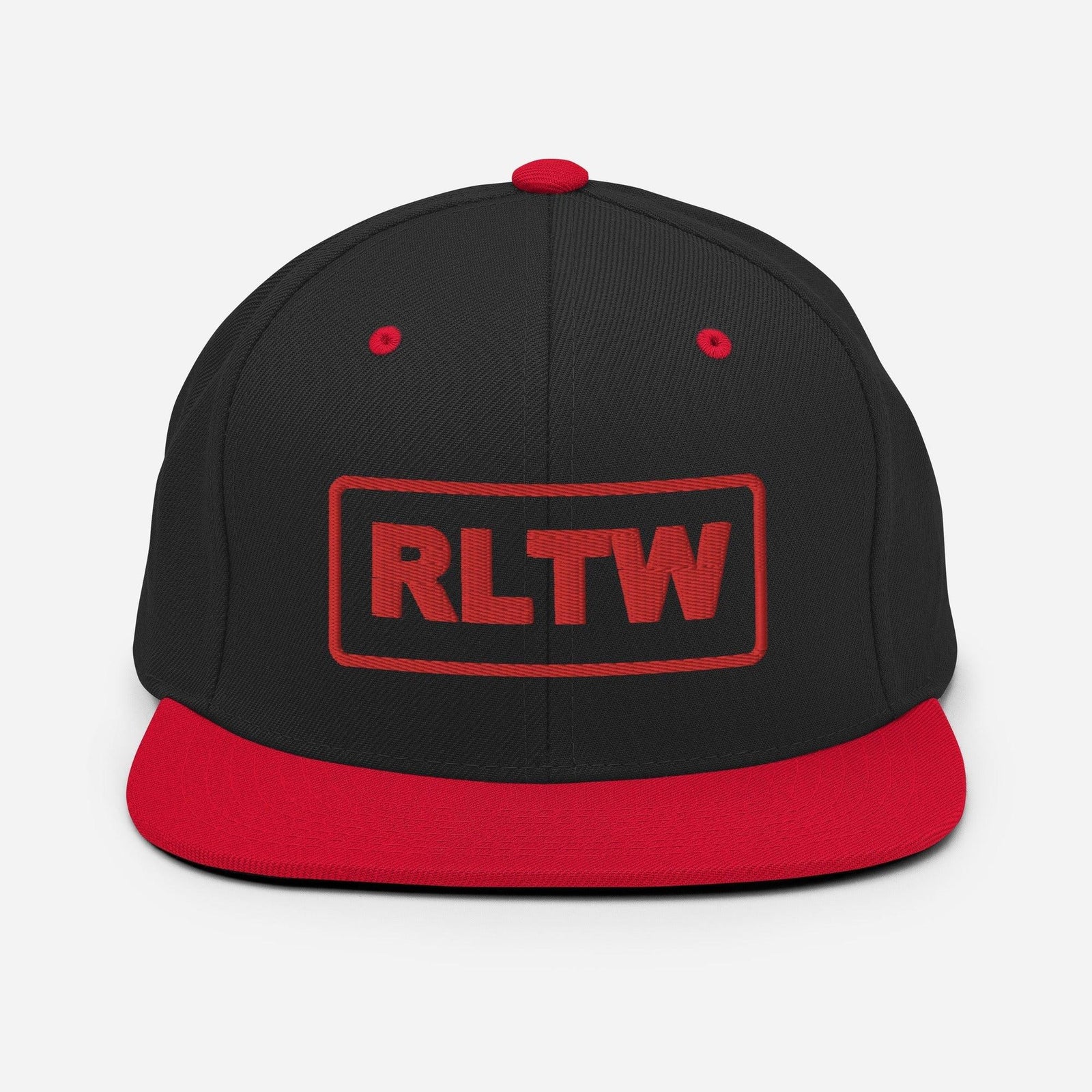 RLTW Rangers Lead the Way Embroidered Snapback Hat Tactically Acquired Black/ Red  