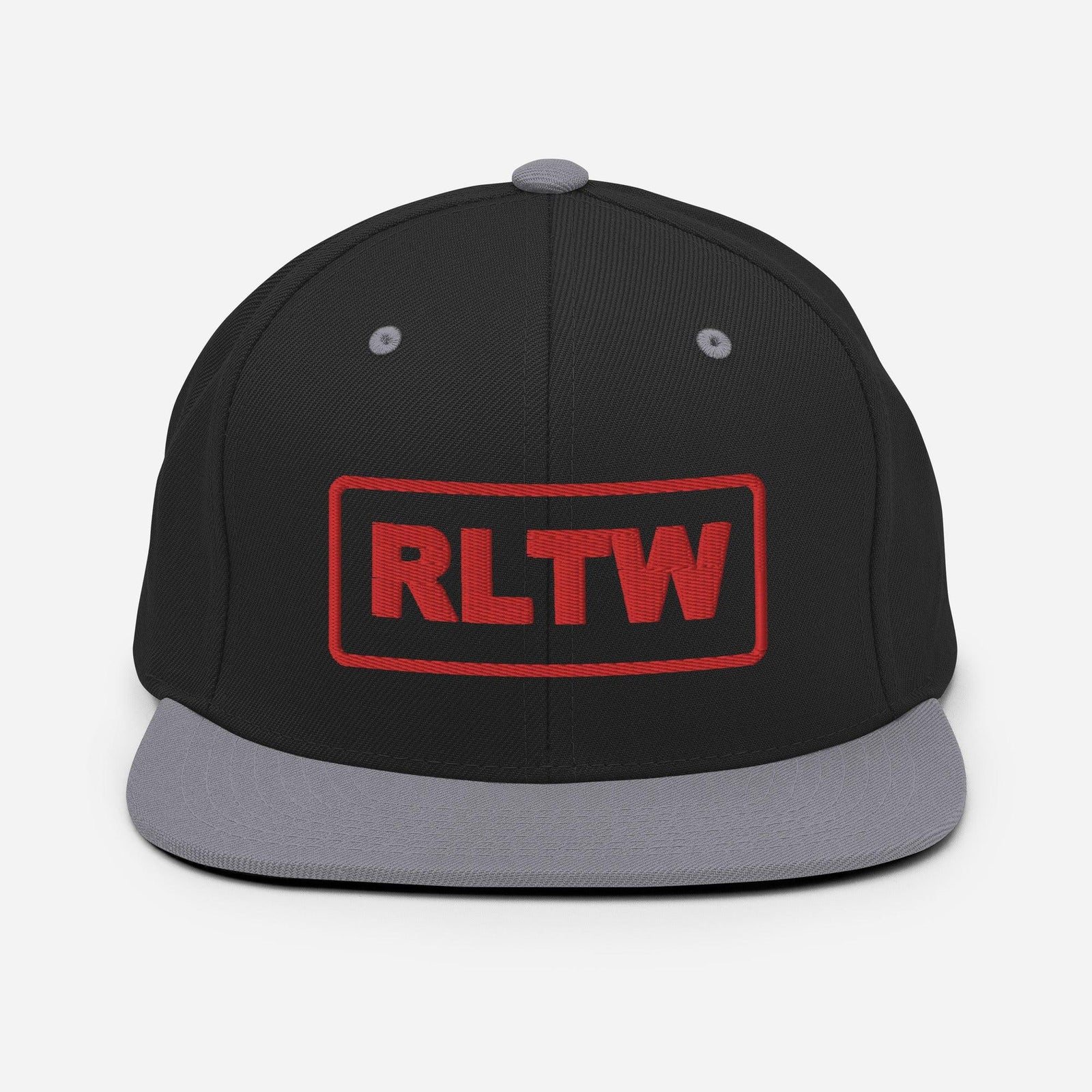 RLTW Rangers Lead the Way Embroidered Snapback Hat Tactically Acquired Black/ Silver  