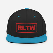 RLTW Rangers Lead the Way Embroidered Snapback Hat Tactically Acquired Black/ Teal  