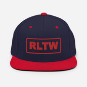 RLTW Rangers Lead the Way Embroidered Snapback Hat Tactically Acquired Navy/ Red  