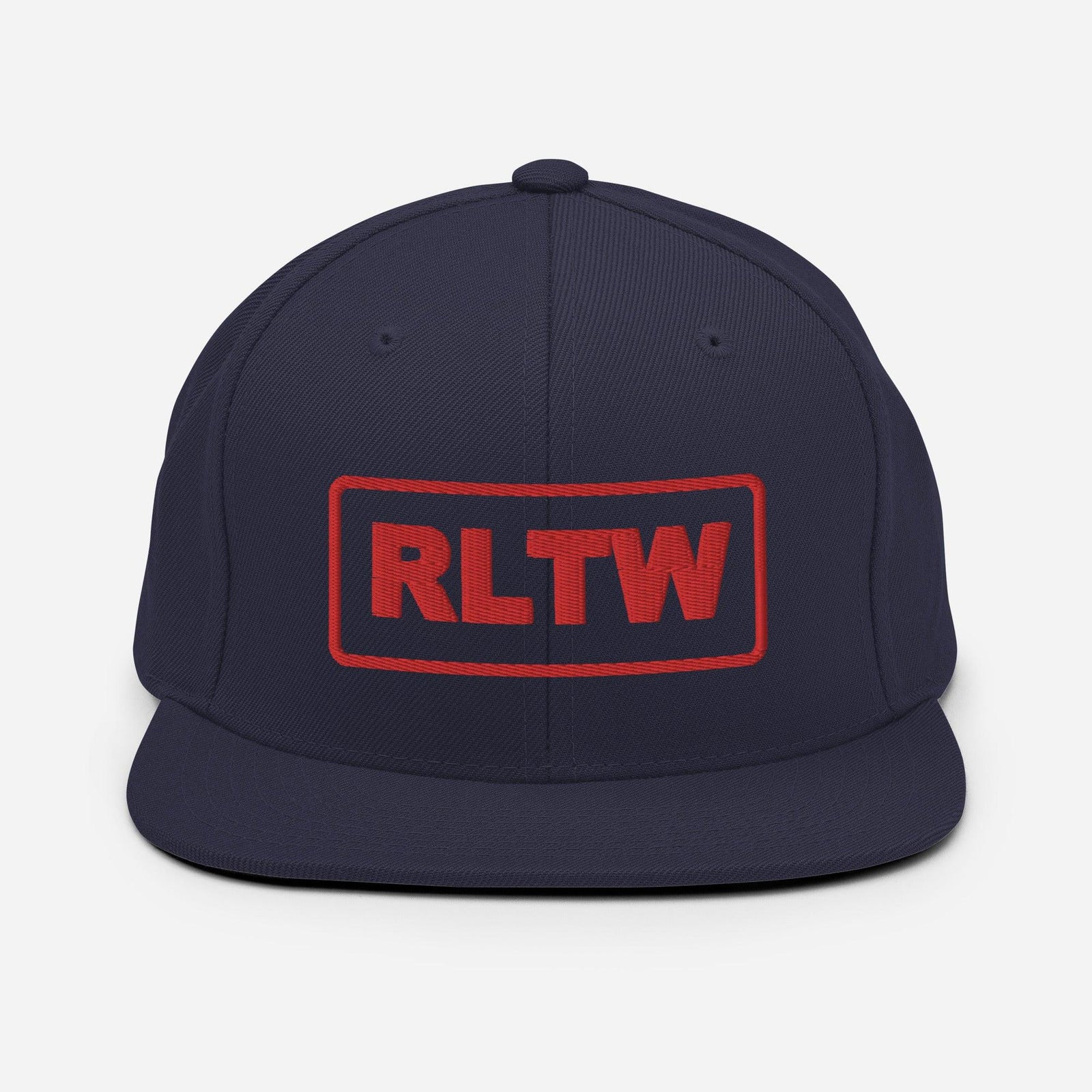 RLTW Rangers Lead the Way Embroidered Snapback Hat Tactically Acquired Navy  