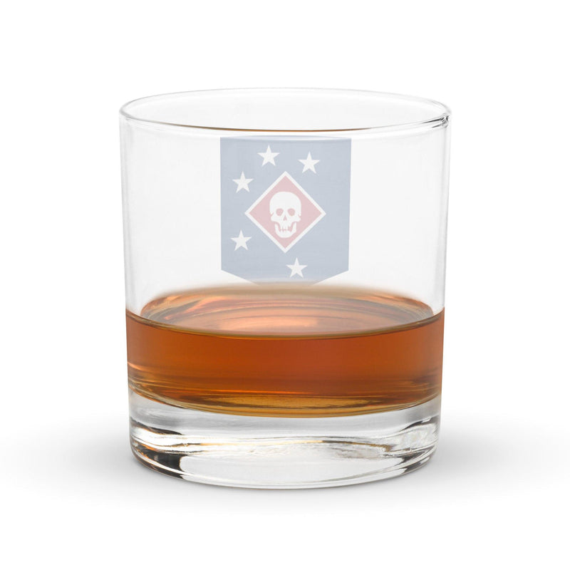 Marine Raiders Whiskey Glass