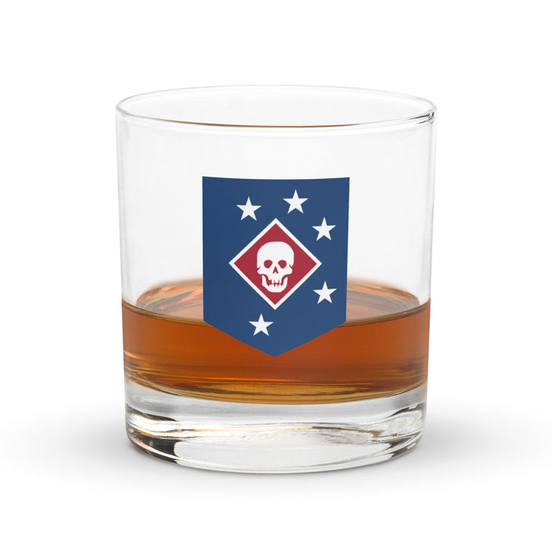 Marine Raiders Whiskey Glass