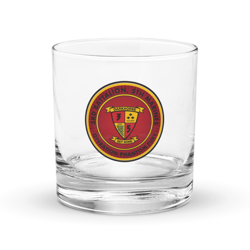 3/5 Marines Phantom Fury Whiskey Glass Tactically Acquired Default Title  