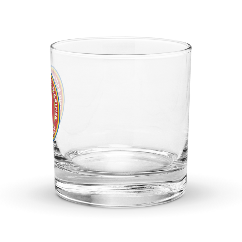 2/5 Marines OEF Veteran Whiskey Glass