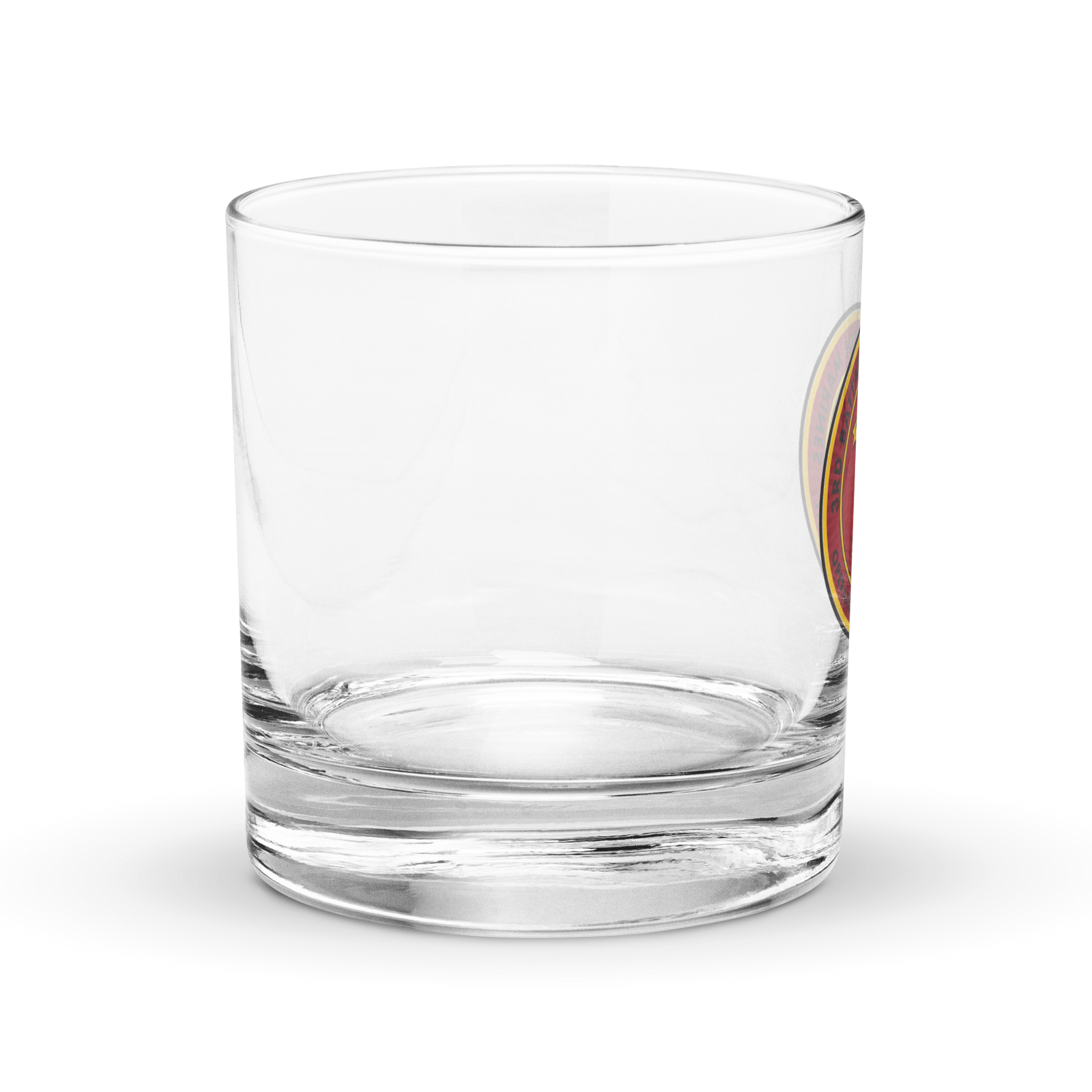3/5 Marines Phantom Fury Whiskey Glass Tactically Acquired   