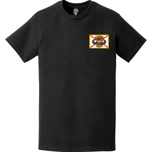 RT Alabama MACV-SOG Vietnam War Left Chest T-Shirt Tactically Acquired   