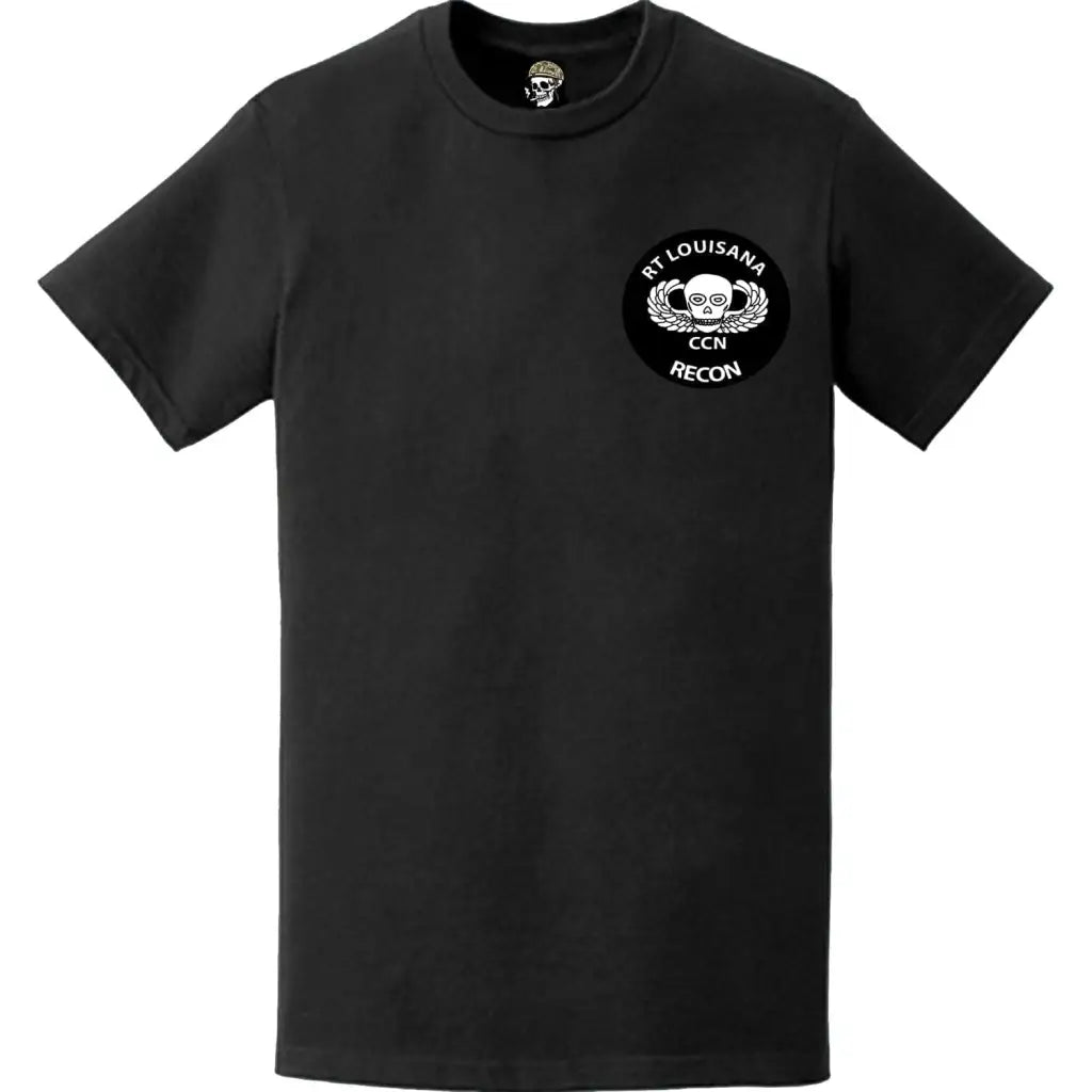 RT Louisiana MACV-SOG Vietnam War Left Chest T-Shirt Tactically Acquired   
