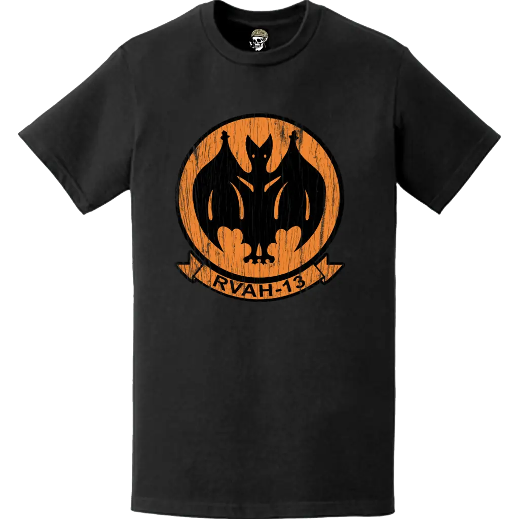 RVAH-13 Distressed Patch Logo Decal Emblem T-Shirt Tactically Acquired   