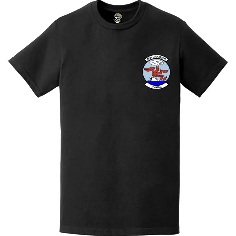 RVAH-3 パッチロゴ デカールエンブレム 左胸Tシャツ