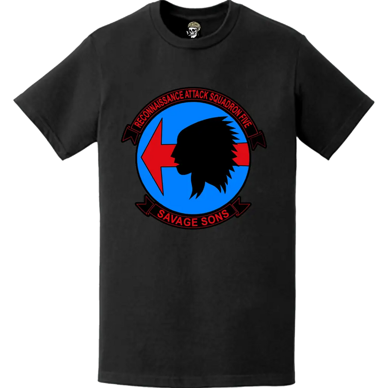 RVAH-5 パッチロゴデカールエンブレムTシャツ