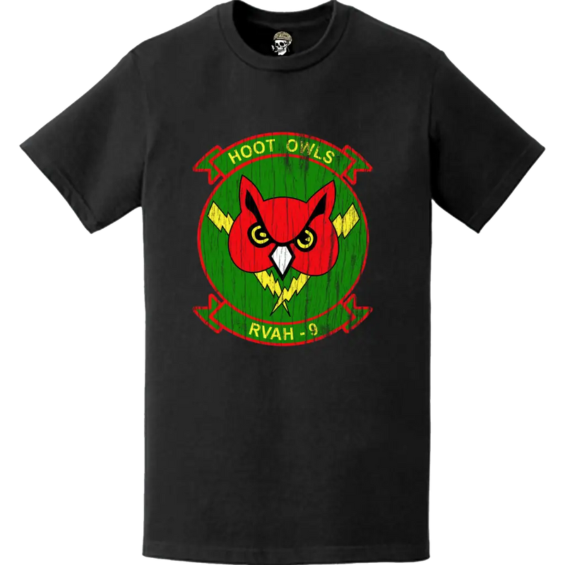 RVAH-9 遭難パッチロゴデカールエンブレムTシャツ