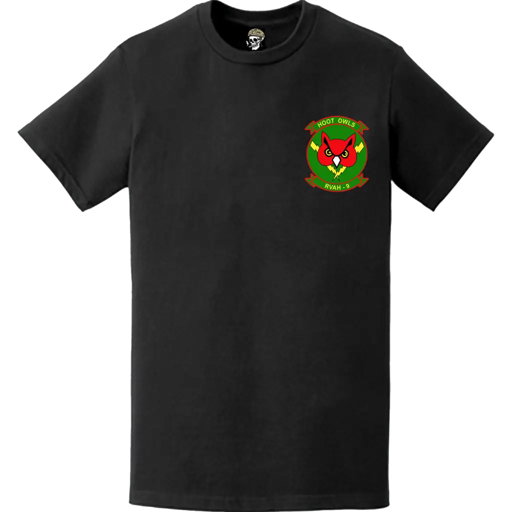RVAH-9 Patch Logo Decal Emblem Left Chest T-Shirt Tactically Acquired   