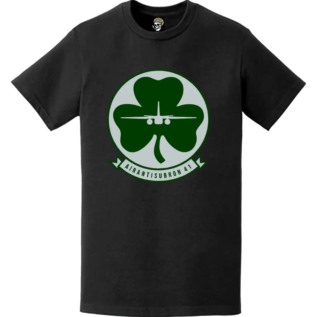 Sea Control Squadron 41 (VS-41) 'Shamrocks' Patch Logo Decal Emblem T-Shirt Tactically Acquired   