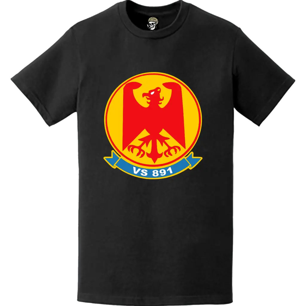 Sea Control Squadron 891 (VS-891) Patch Logo Decal Emblem T-Shirt Tactically Acquired   