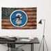 SEAL Team 2 Emblem Indoor Wall Flag Tactically Acquired   