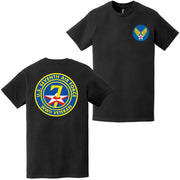 Seventh Air Force USAAF WW2 Veteran Emblem T-Shirt Tactically Acquired   
