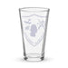 USS Valley Forge (CV-45) Pint Beer Glass Tactically Acquired   