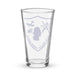 USS Valley Forge (CVA-45) Pint Beer Glass Tactically Acquired   