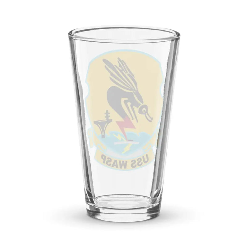 USS Wasp (CV-18) Pint Beer Glass