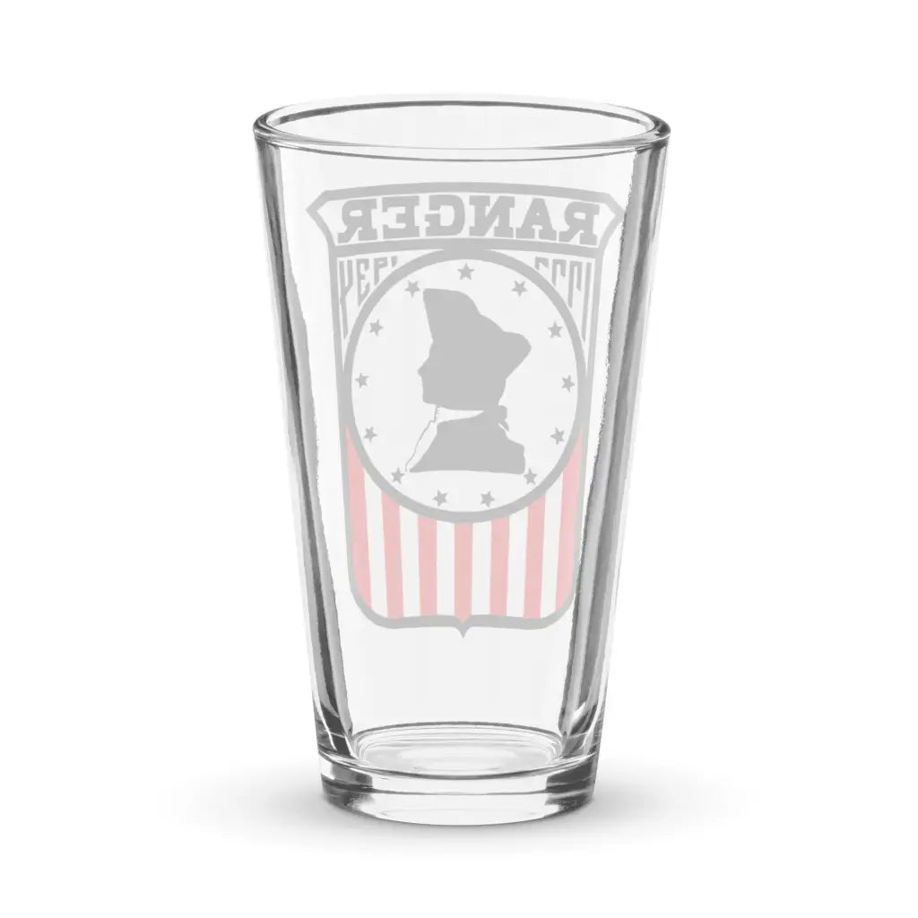 USS Ranger (CV-4) Beer Pint Glass Tactically Acquired   