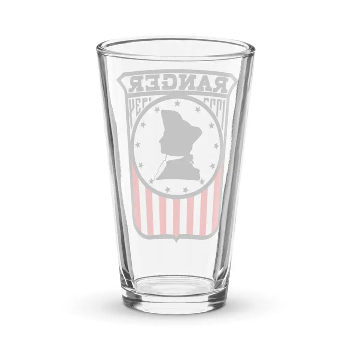 USS Ranger (CV-4) Beer Pint Glass Tactically Acquired   