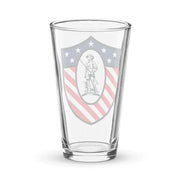 USS Ranger (CV-61) Beer Pint Glass Tactically Acquired   