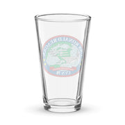 USS Ronald Reagan (CVN-76) Beer Pint Glass Tactically Acquired   
