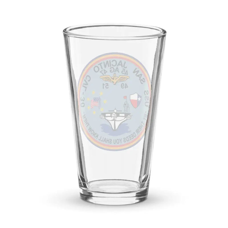 USS San Jacinto (CVL-30) Beer Pint Glass